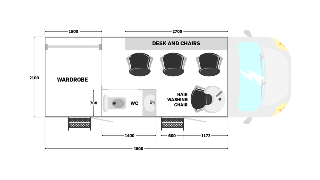 Make Up & Wardrobe Van
