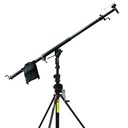 Manfrotto 425B Mega Boom Black, Telescopic with remote pan, tilt and rotate 