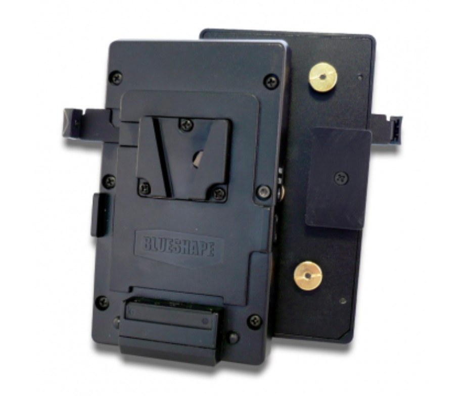 Blueshape V-Mount Plate with Gold Mount Adapter
