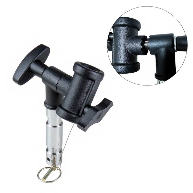 KUPO Vertical Swivel 1-1/8" / 28MM / Junior Adapter