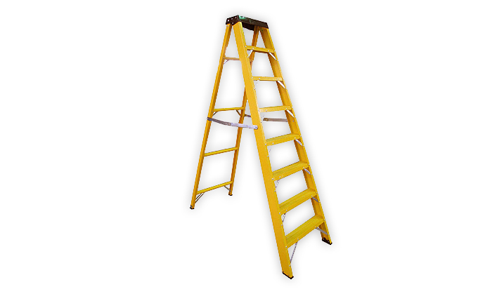 Fiberglass Ladder (7 Steps)