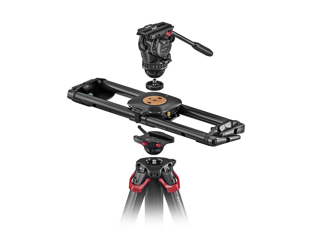 Sachtler Aktiv8 Head & Tripod + Manfrotto Magic Carpet Carbon System 60CM