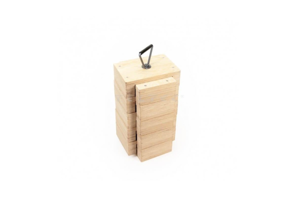 Udengo Basso Blocks / Paganinis 4"(10cm)