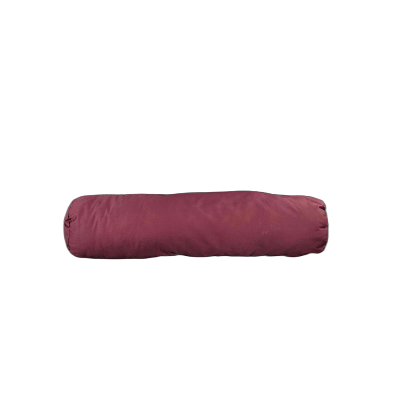 Almofada cilindrica vermelha - 2718281