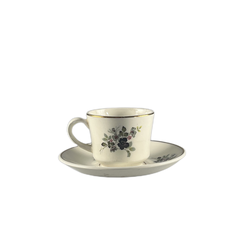 Chavena de cafe floral - 306616