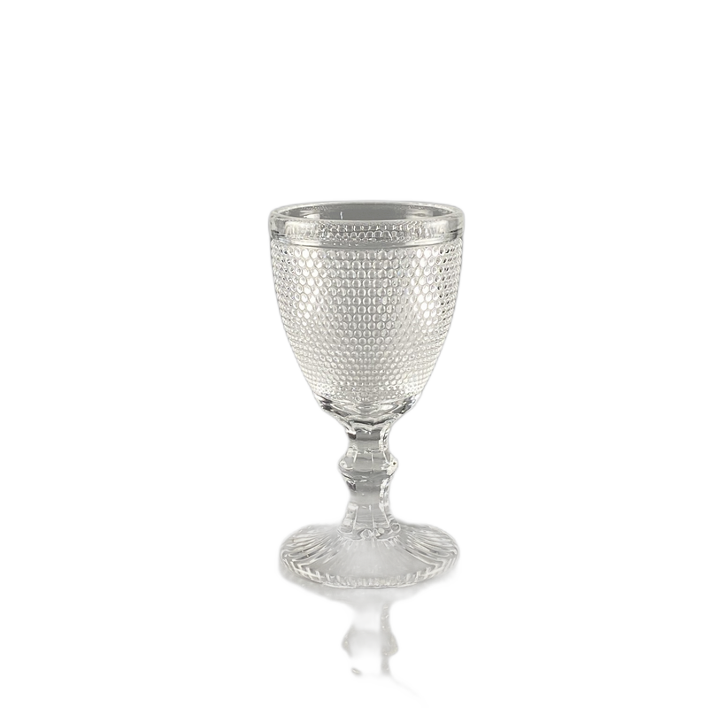 Copo de pe alto com bolinhas - 645054