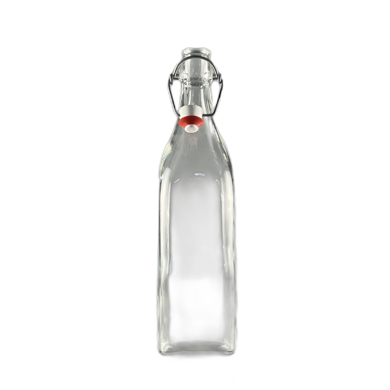 Garrafa transparente com tampa - 923239