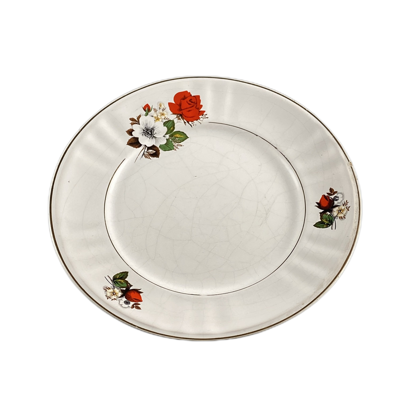 Prato flores vermelhas - 753012