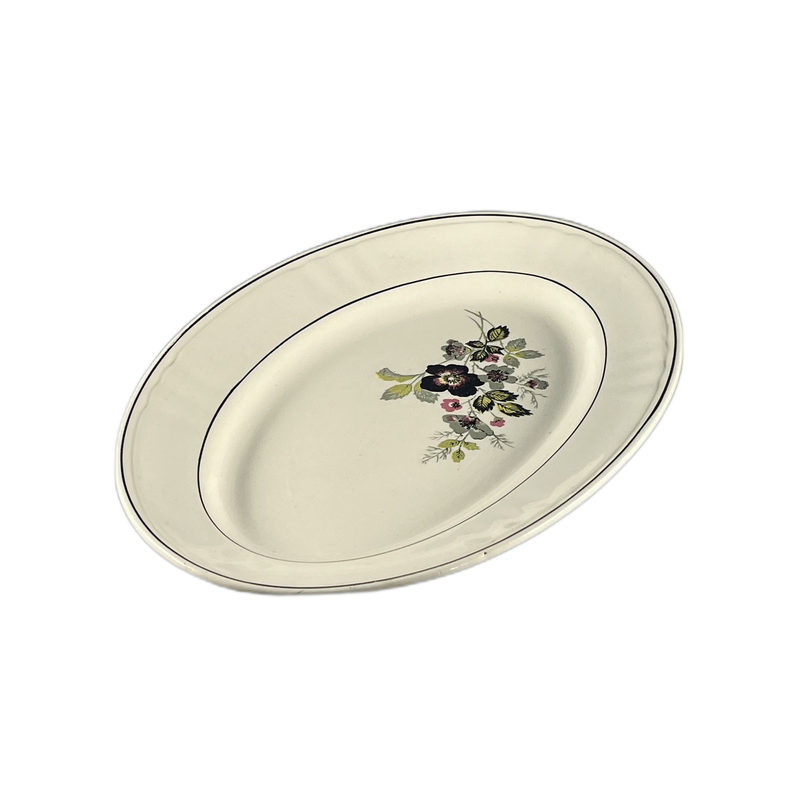 Travessa media floral - 596305