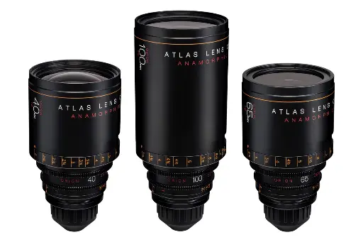 Atlas Lens Orion Series 2X Anamorphic set A 40/65/100 MM