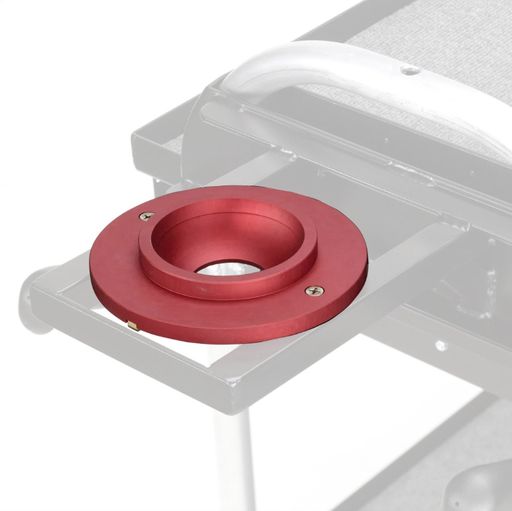 Magliner MAG-EU 100 Euroball Mount (100MM) with Front Box Adapter (Aluminum)