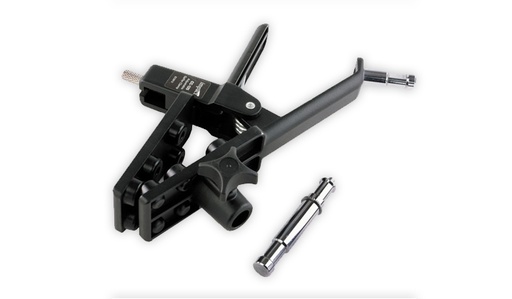 Avenger CC- 125 Impact Adjustable Gaffer Clamp with Two 5/8" / 16MM / Baby Pin AR Clamp