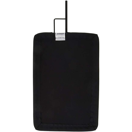 Avenger 30X45CM 12X18" Solid Black Flag