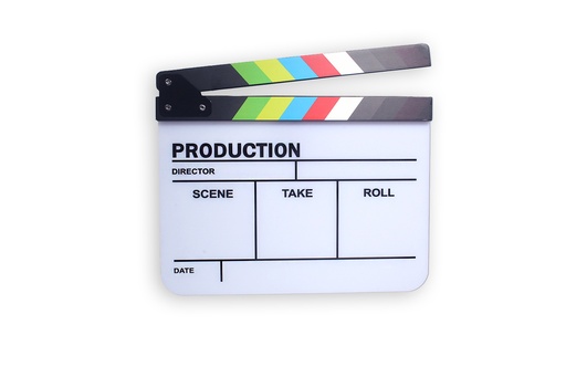 Colorful Clapperboard