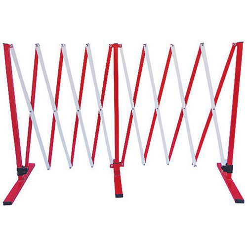 Expandable Barrier Red/White