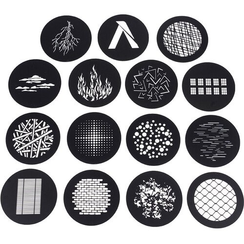 APUTURE Spotlight Mini Zoom 15-Piece Gobo KIT