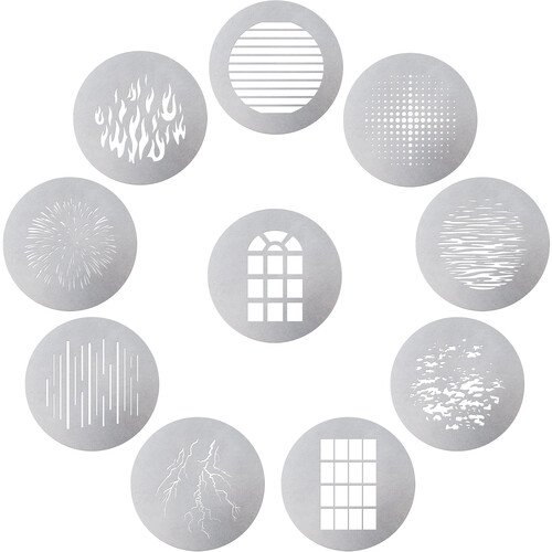 Aputure Spotlight 10-Piece Gobo KIT