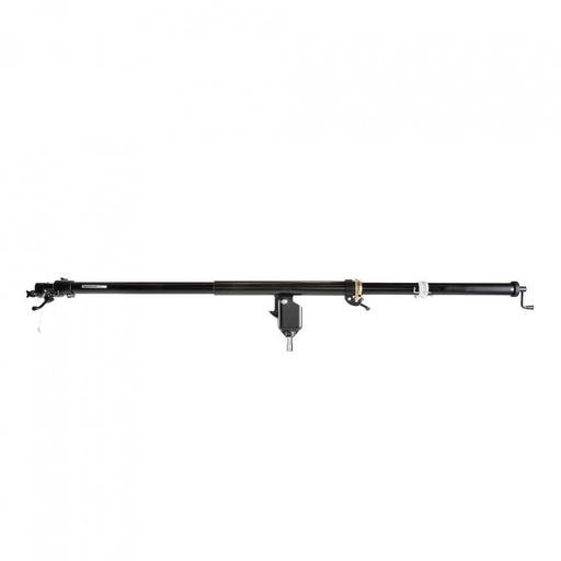 Manfrotto Mega Boom Black, Telescopic with remote pan, tilt and rotate 