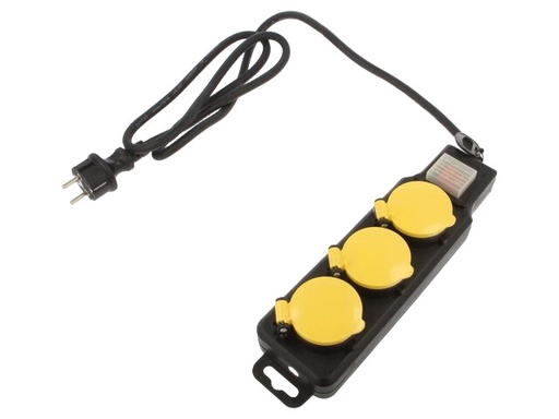Schuko Power Strips Waterproof 5 Meters 