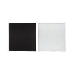 Foam Board Black / White 1x1m