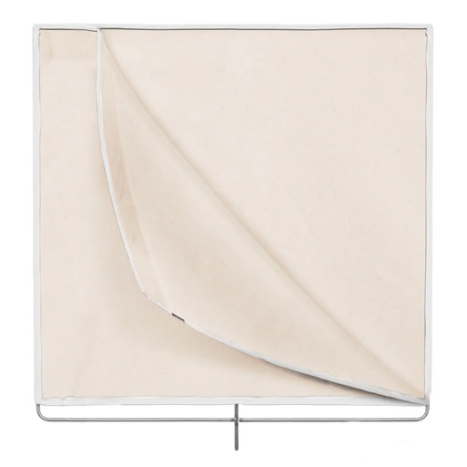 HBGrip 120X120CM 48X48" Floppy Muslin Unbleached